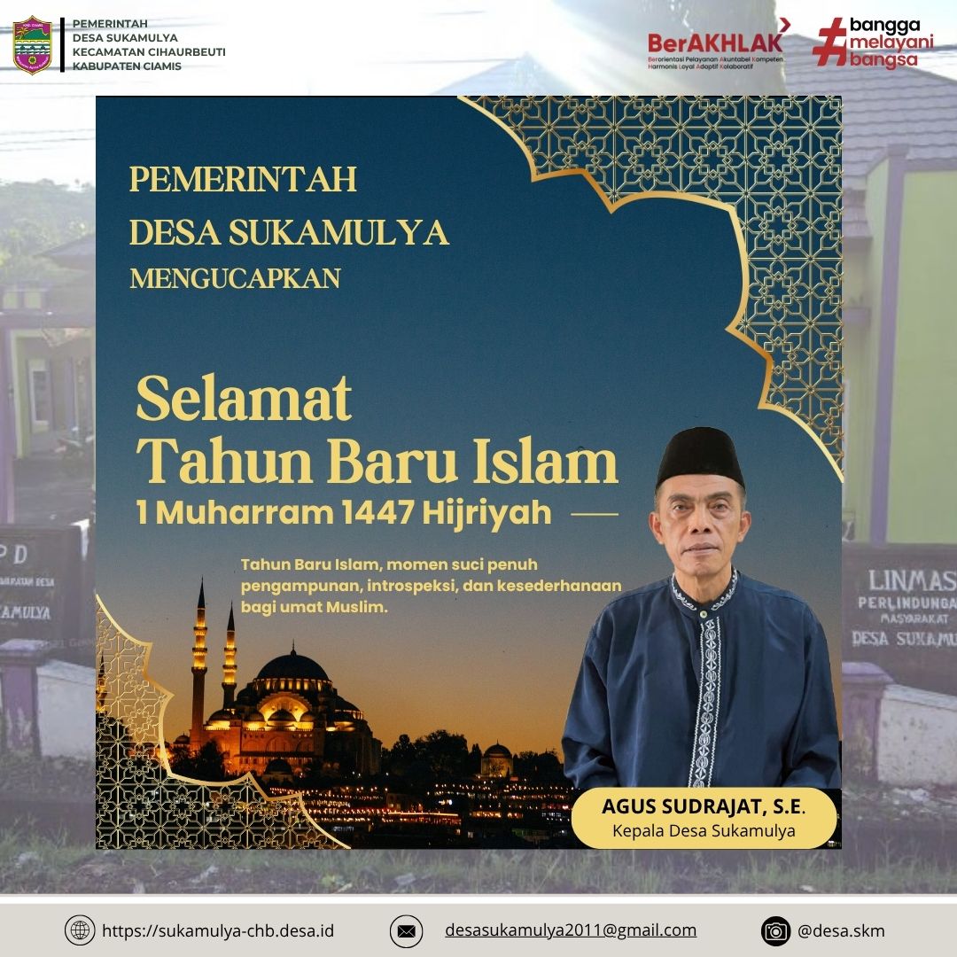 SELAMAT TAHUN BARU ISLAM 1447 HIJRIYAH
